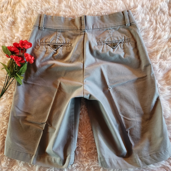 Dockers Women's Gray Bermuda Shorts - Picture 2 of 3